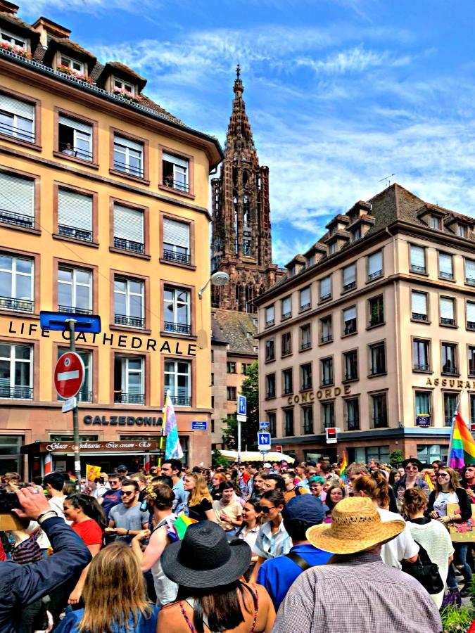 Life Cathedrale City-Center Place Gutenberg Страсбург Экстерьер фото